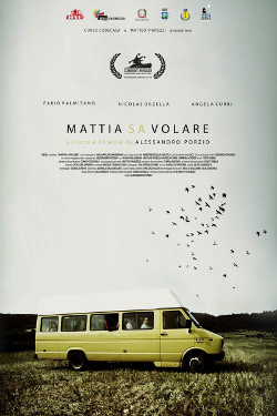 Locandina del film 'Mattia sa volare' di Alessandro Porzio