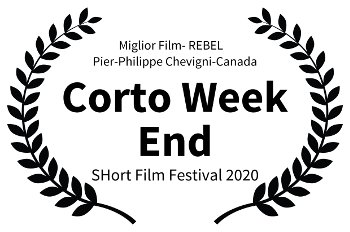 Corto weekend Film Festival 2020 best movie logo