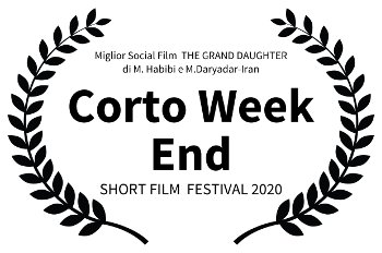 Corto weekend Film Festival 2020 best social movie logo