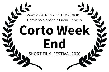 Corto weekend Film Festival 2020 audience award logo