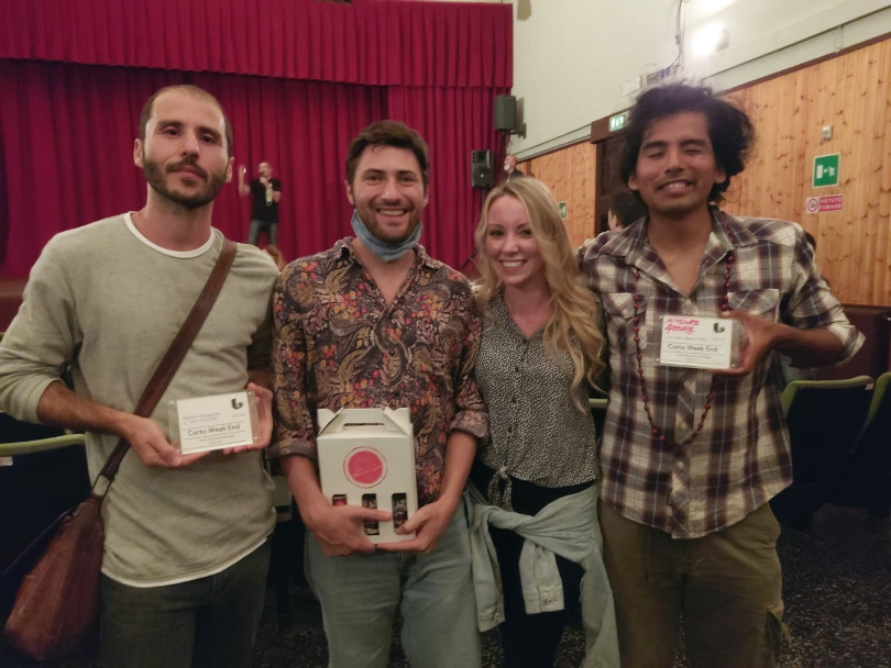 Ricardo Sarmiento Munoz, miglior attore a Corto weekend 2020